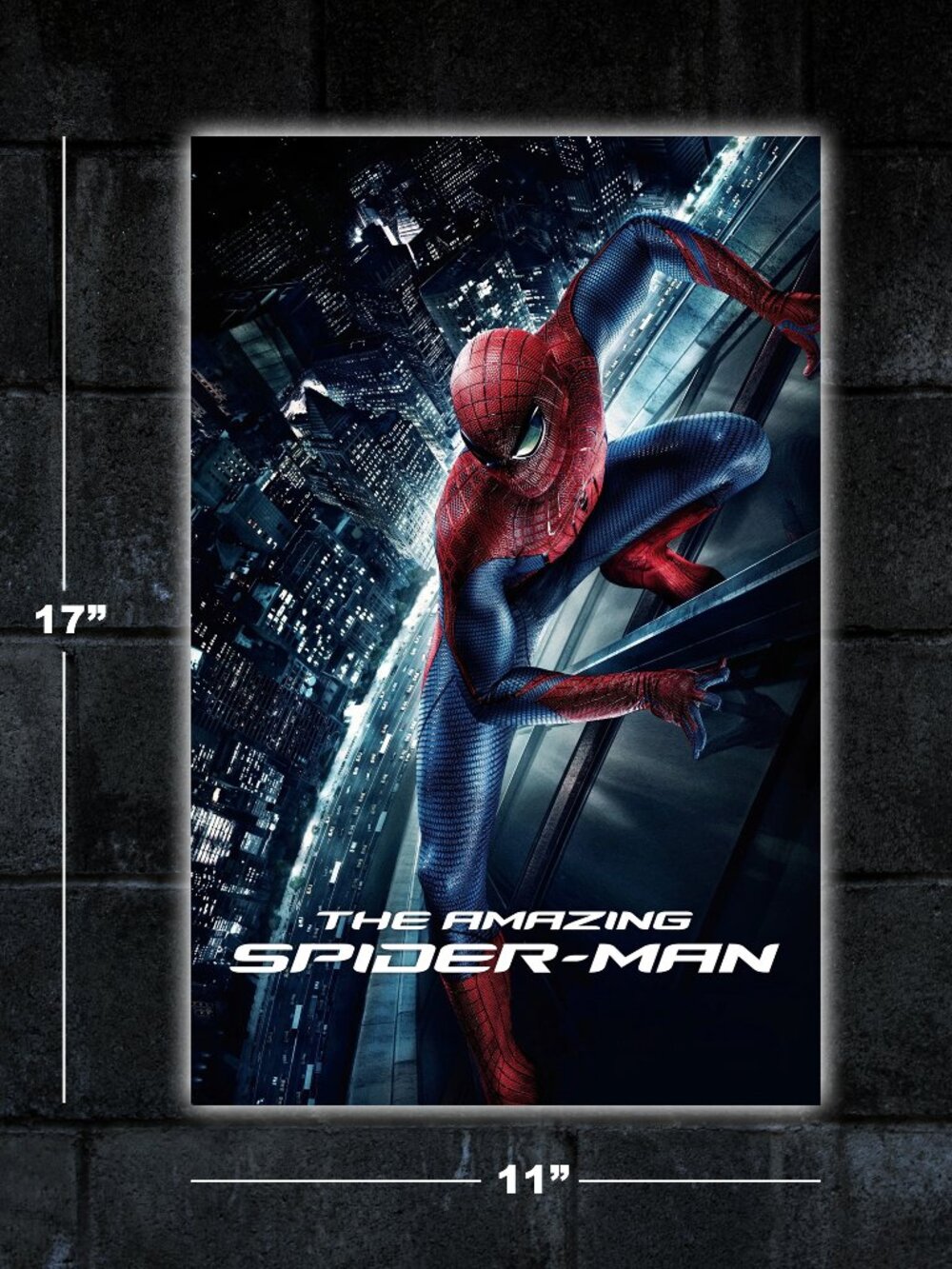 Amazing Spider-Man poster - 11x17 wall art print merch marvel andrew garfield